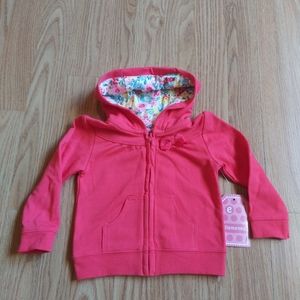 NWT Ellemenno Zip Hoodie Girl's 9Mo.